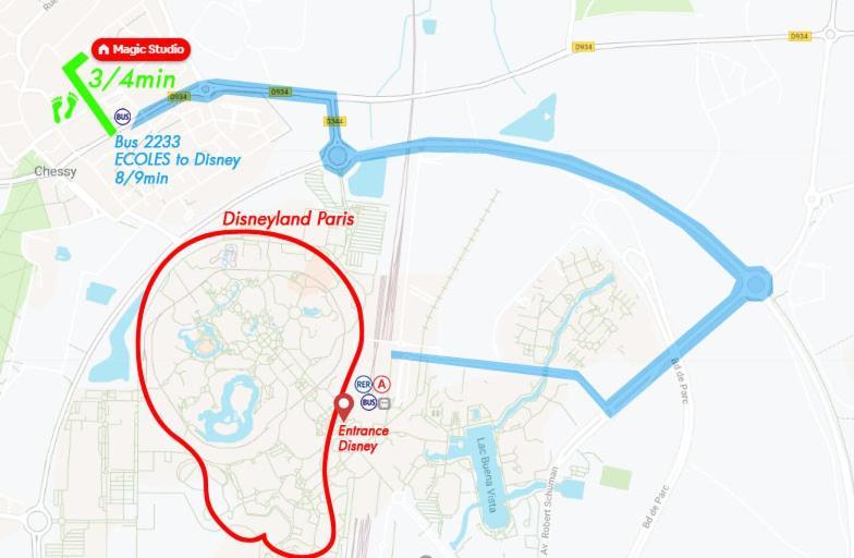Magic Studio - Disneyland Paris Shopping Village 9 Minutes Chessy  Eksteriør bilde